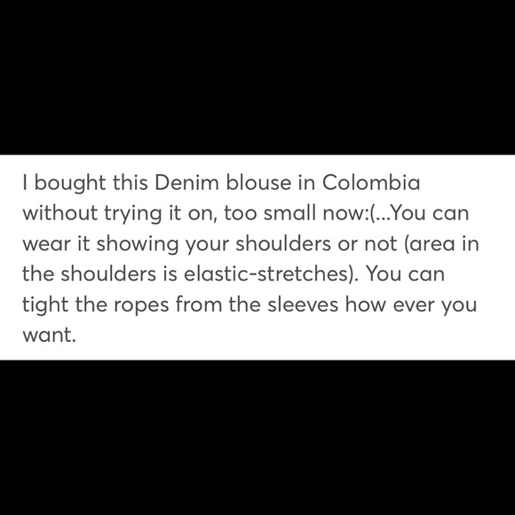 Denim Blouse - Picture 8 of 8